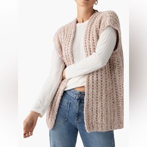 Chunky Knit Sweater Vest